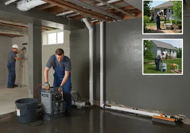 Basement Waterproofing and Flood Prevention process in Saint Stephens, NC